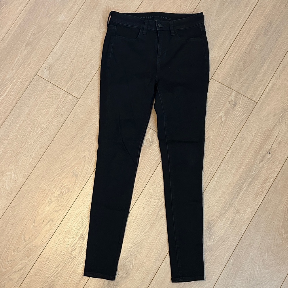 American Eagle Outfitters Women's Black Skinny Jeans